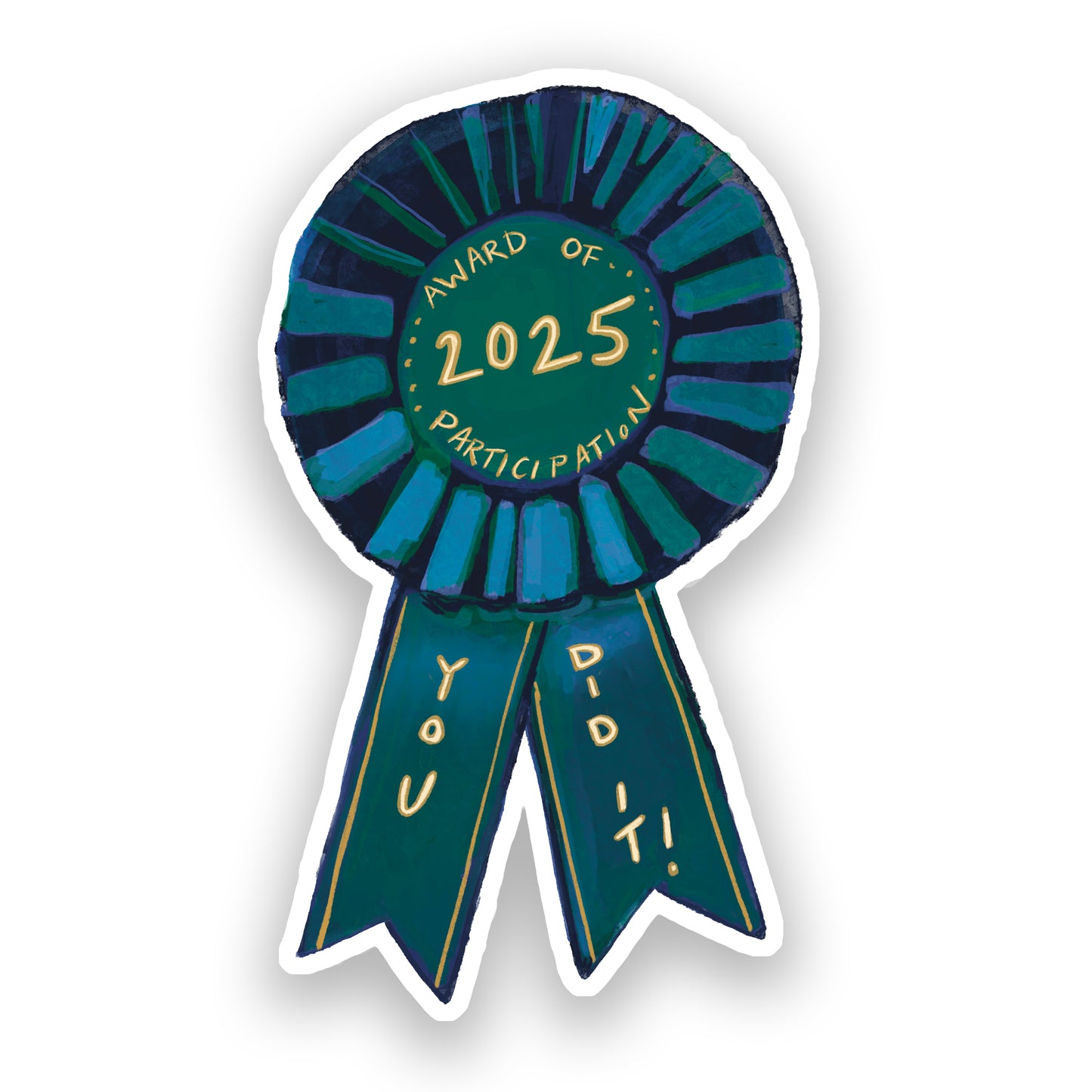 2025 Award Ribbon Sticker