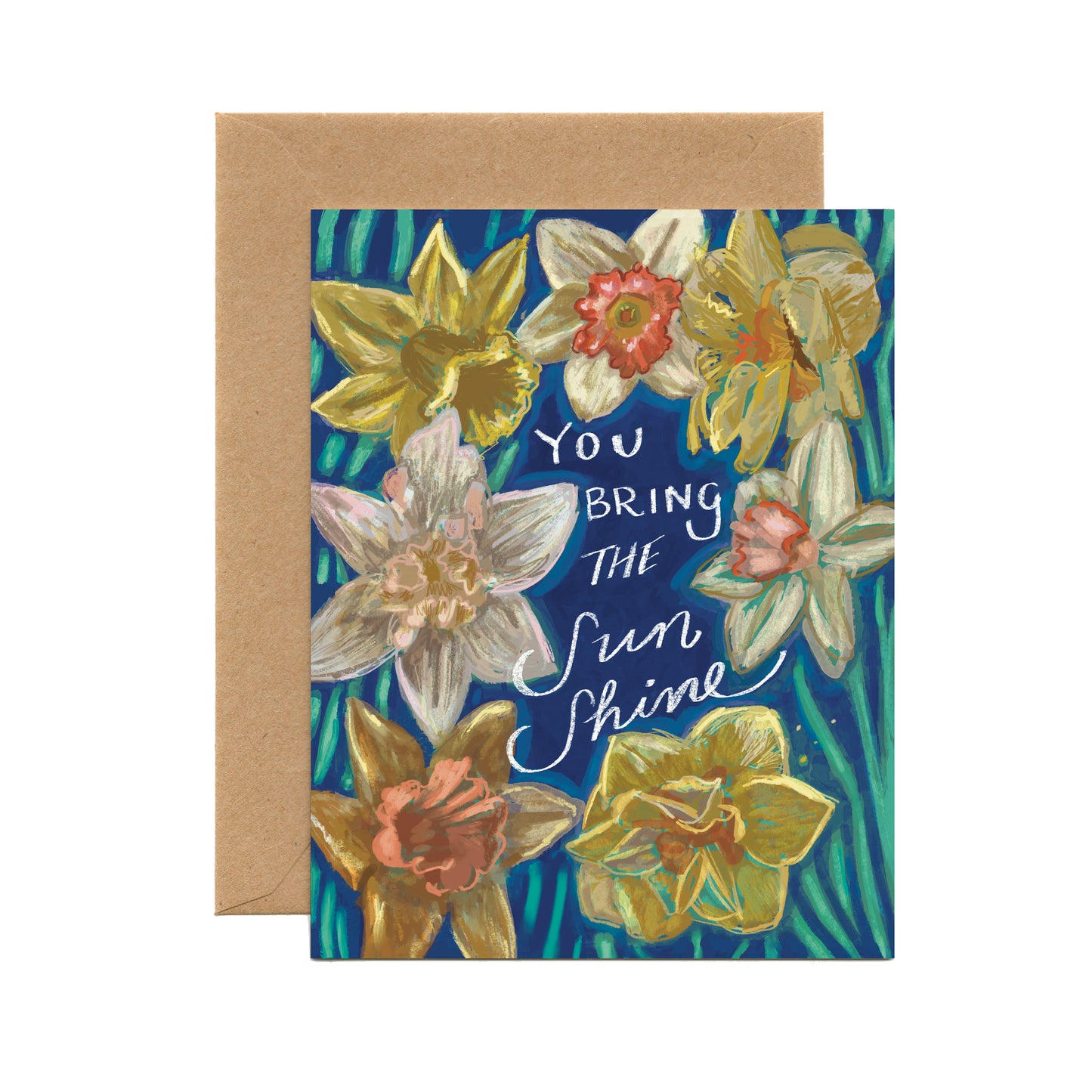 You Bring The Sunshine Daffodil Card