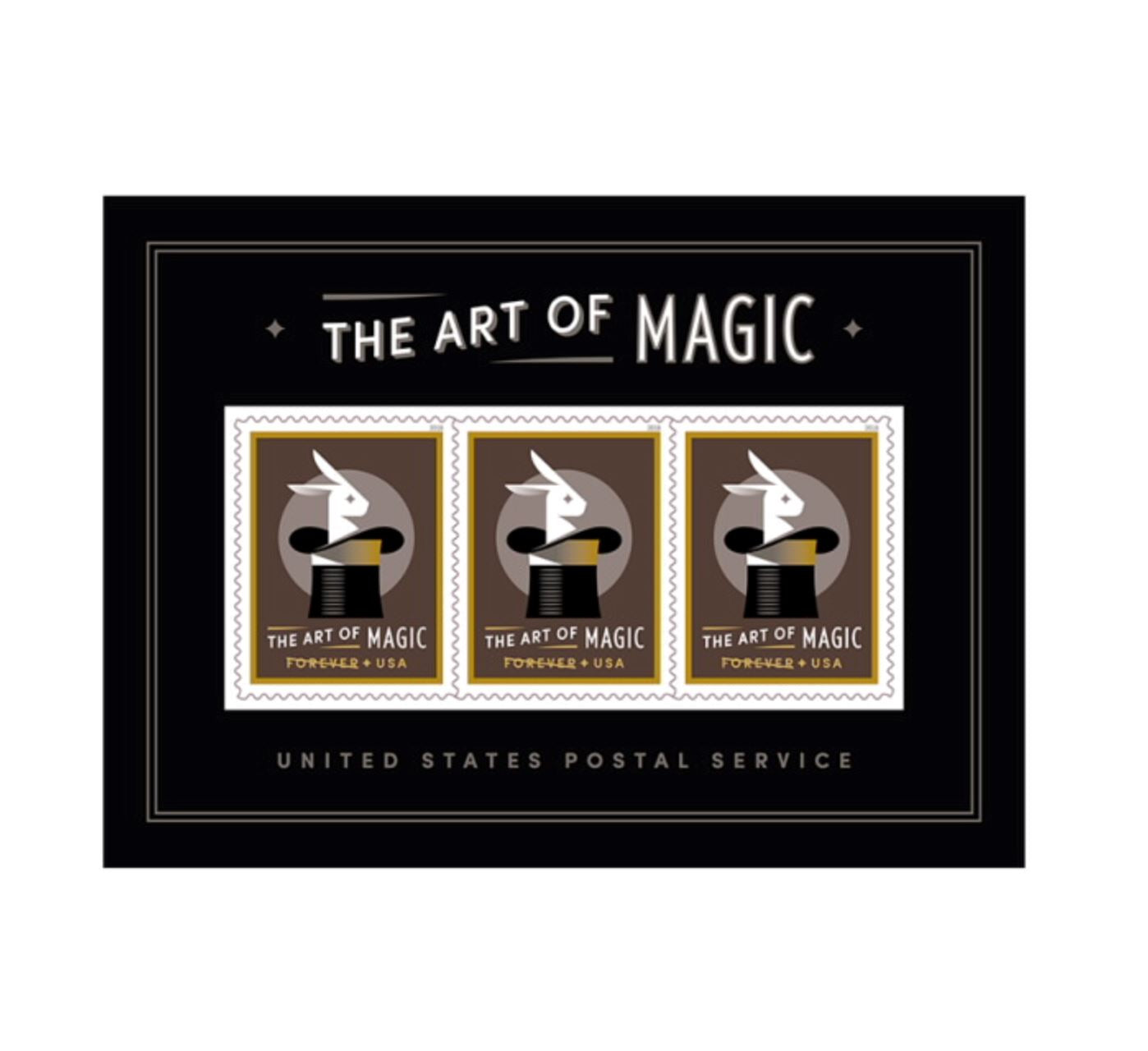 15 Art of Magic US "Forever" postage stamps