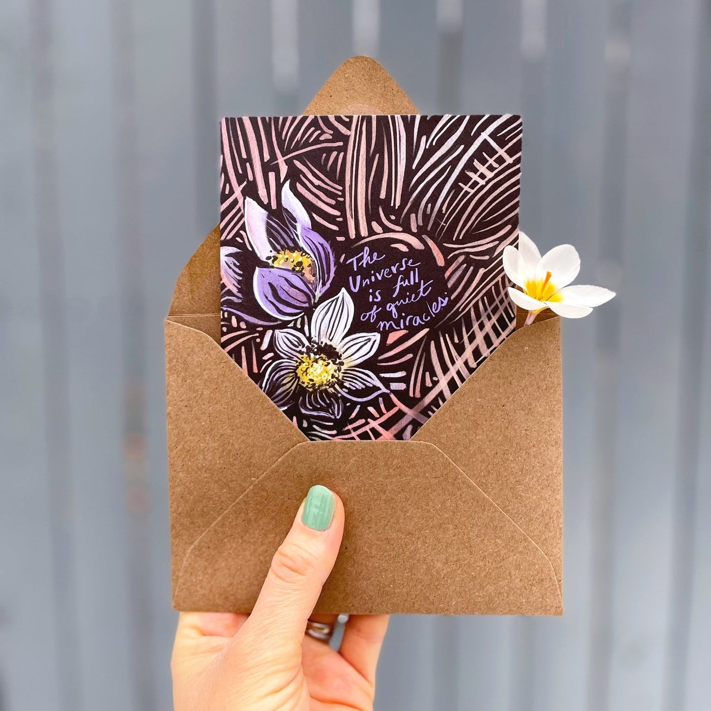 The Universe is Full of Quiet Miracles — Everyday, Easter Card