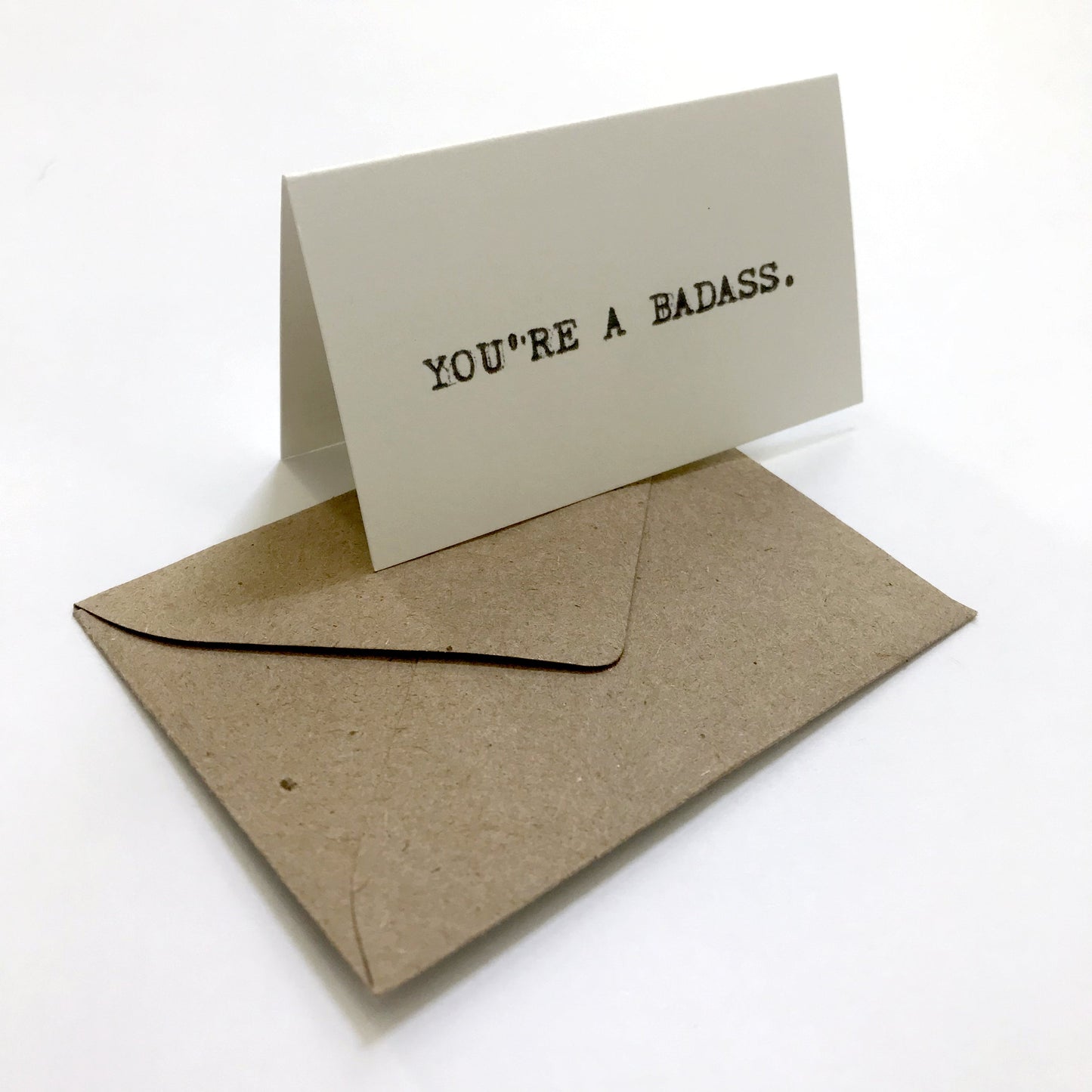 Badass Tiny Card - Tiny and Snail