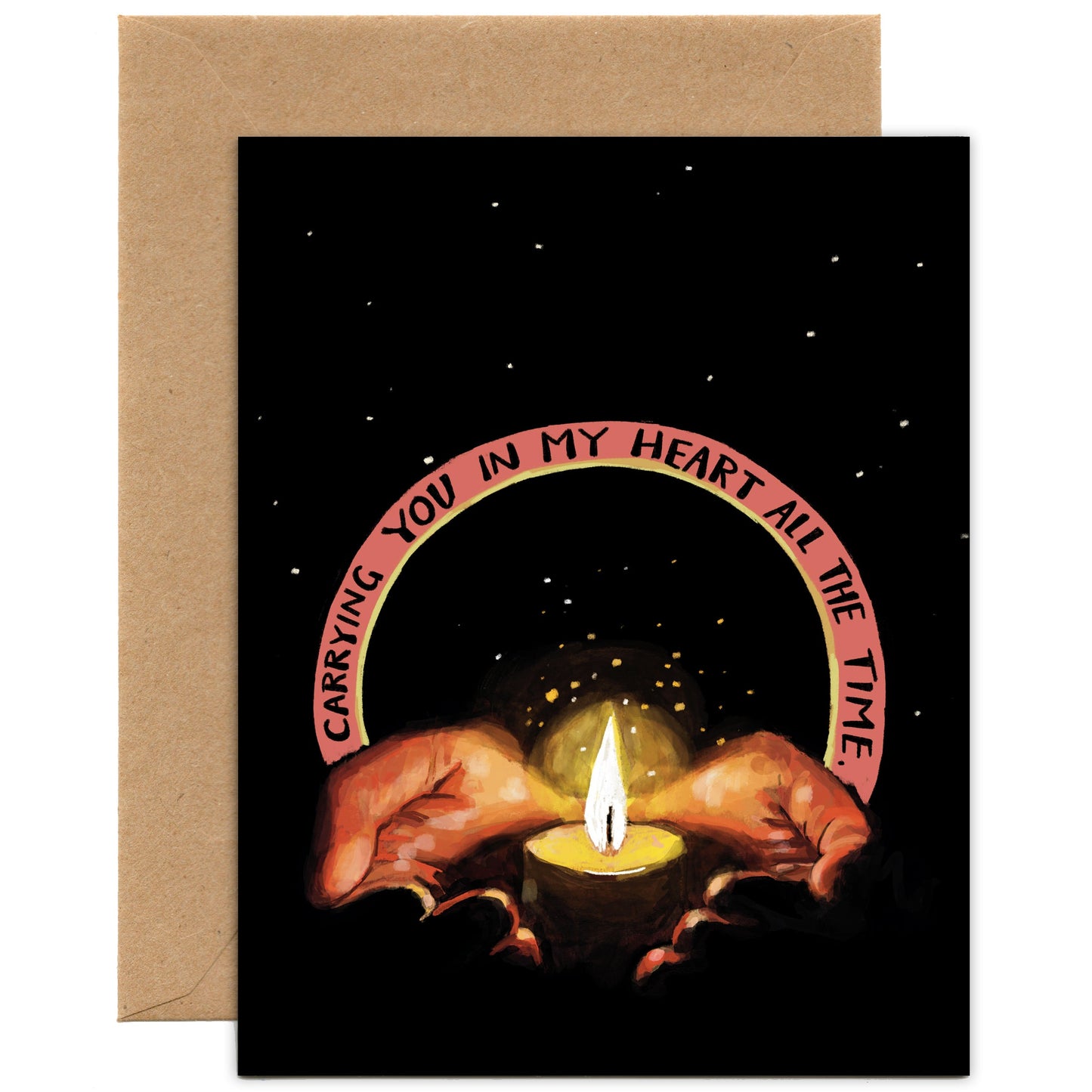 Carrying you in my heart all the time