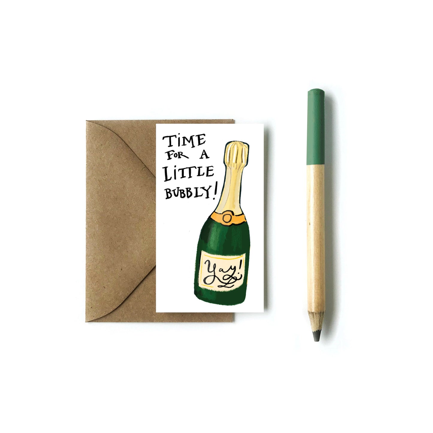 Little Bubbly Tiny Card (Single Card) Tiny Card Tiny and Snail