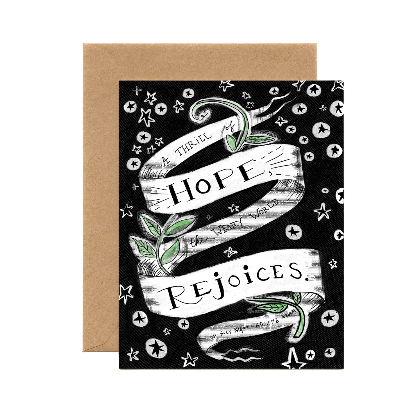 Thrill of Hope (Single Card) A2 Card Tiny and Snail