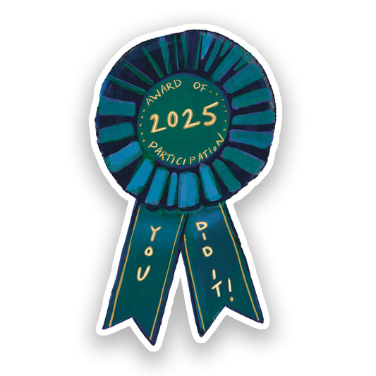 2025 Award Ribbon Sticker