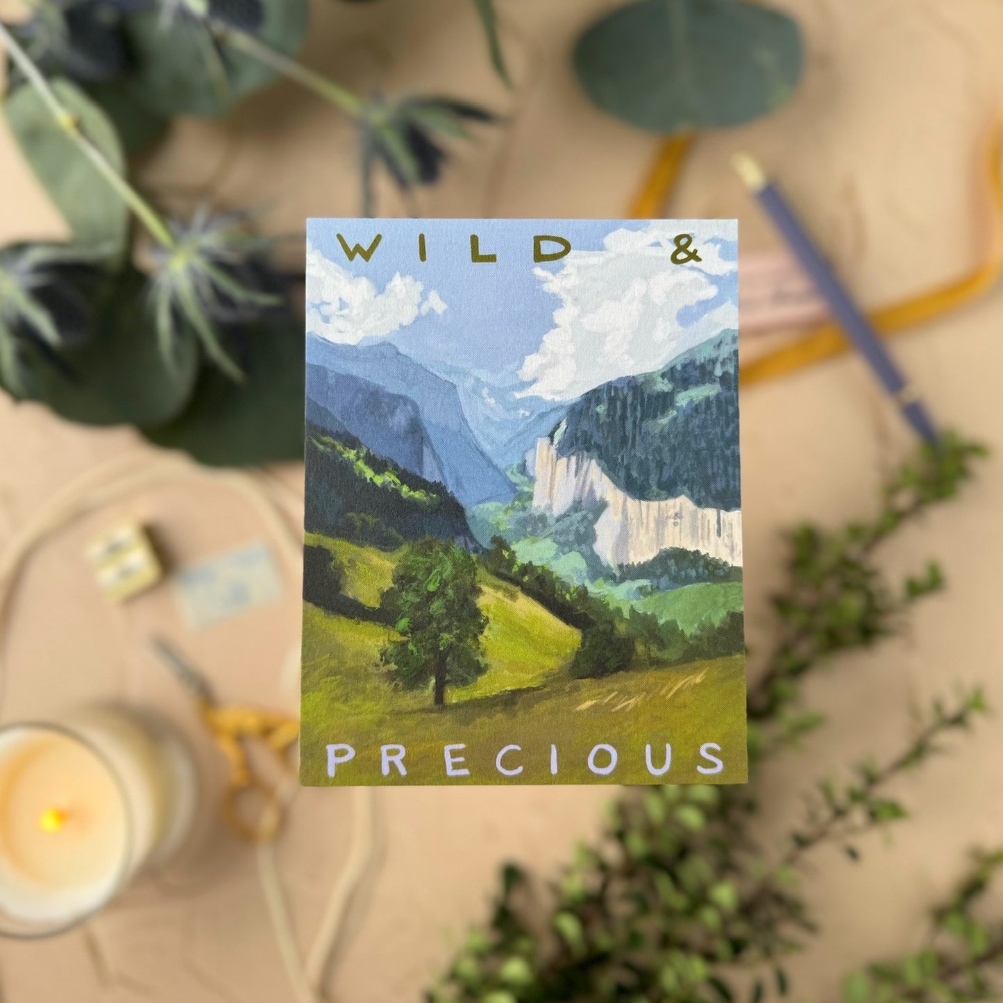 Limited Edition of The Wild Collection Mini Print - Wild & Precious