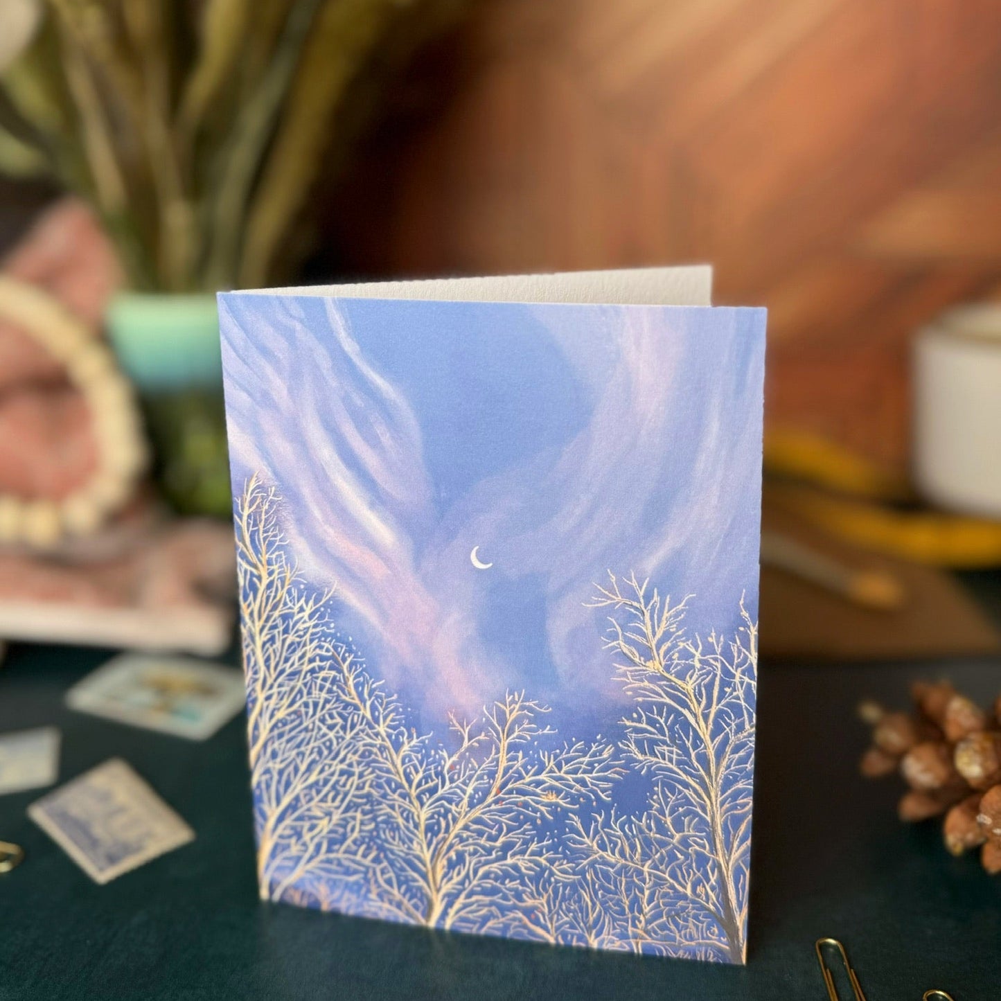 May Angels Watch Over You — Thank you, Encouragment, Sympathy Card