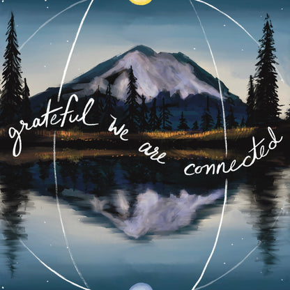 Grateful We Are Connected — Thank You, Friendship Card