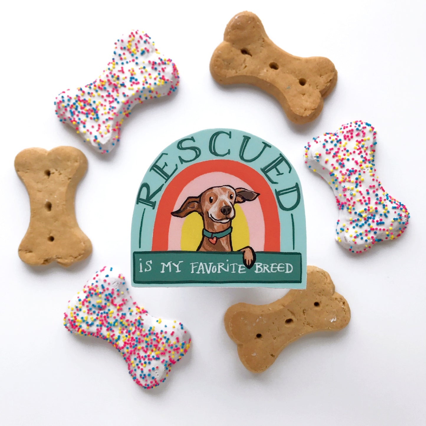 Rescued Sticker