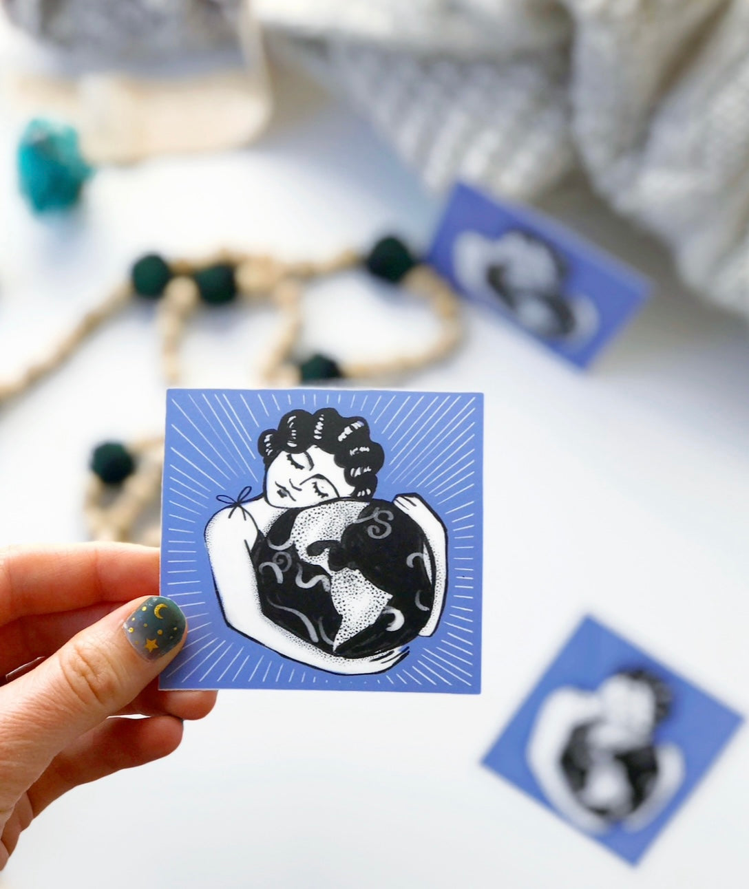 Earth Angel Sticker
