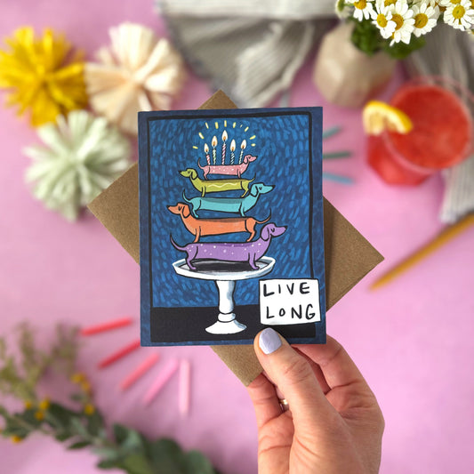 Live Long — Birthday Card