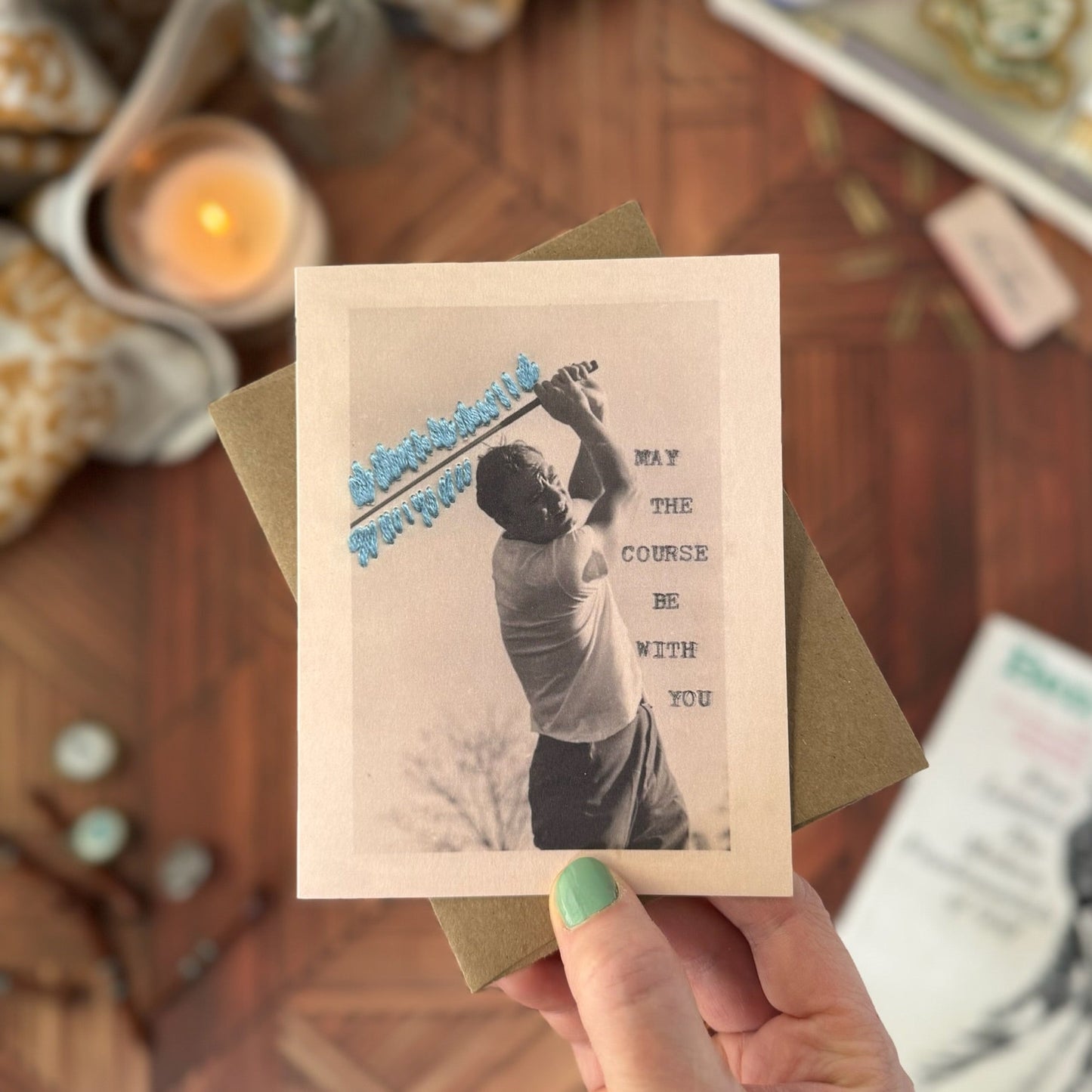 May The Course Be With You — Encouragement, Everyday Card