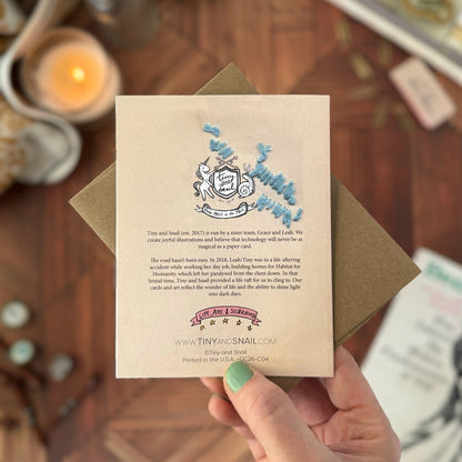 May The Course Be With You — Encouragement, Everyday Card