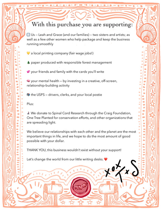 The Thank You Insert