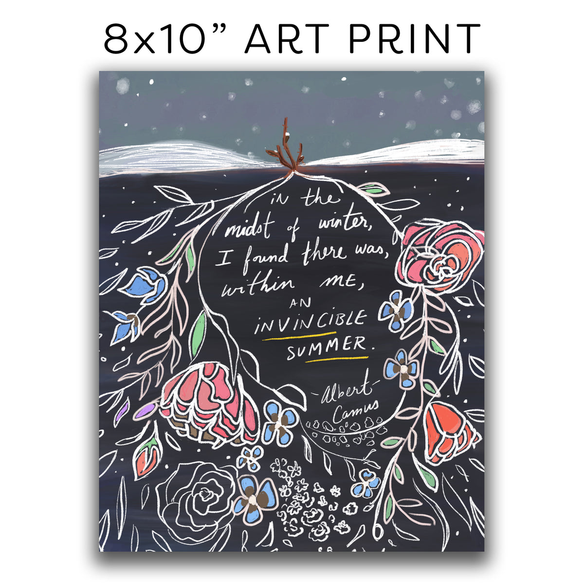ART PRINT 8x10” — Invincible Summer