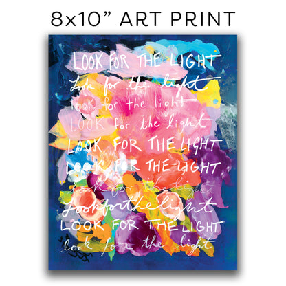 ART PRINT 8x10” — Look For The Light