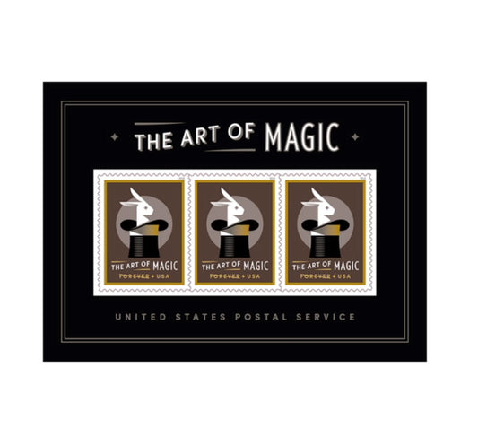 3 Art of Magic US Forever Stamps - Tiny and Snail