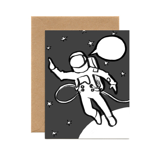 Astronaut (Single Card) - Tiny and Snail