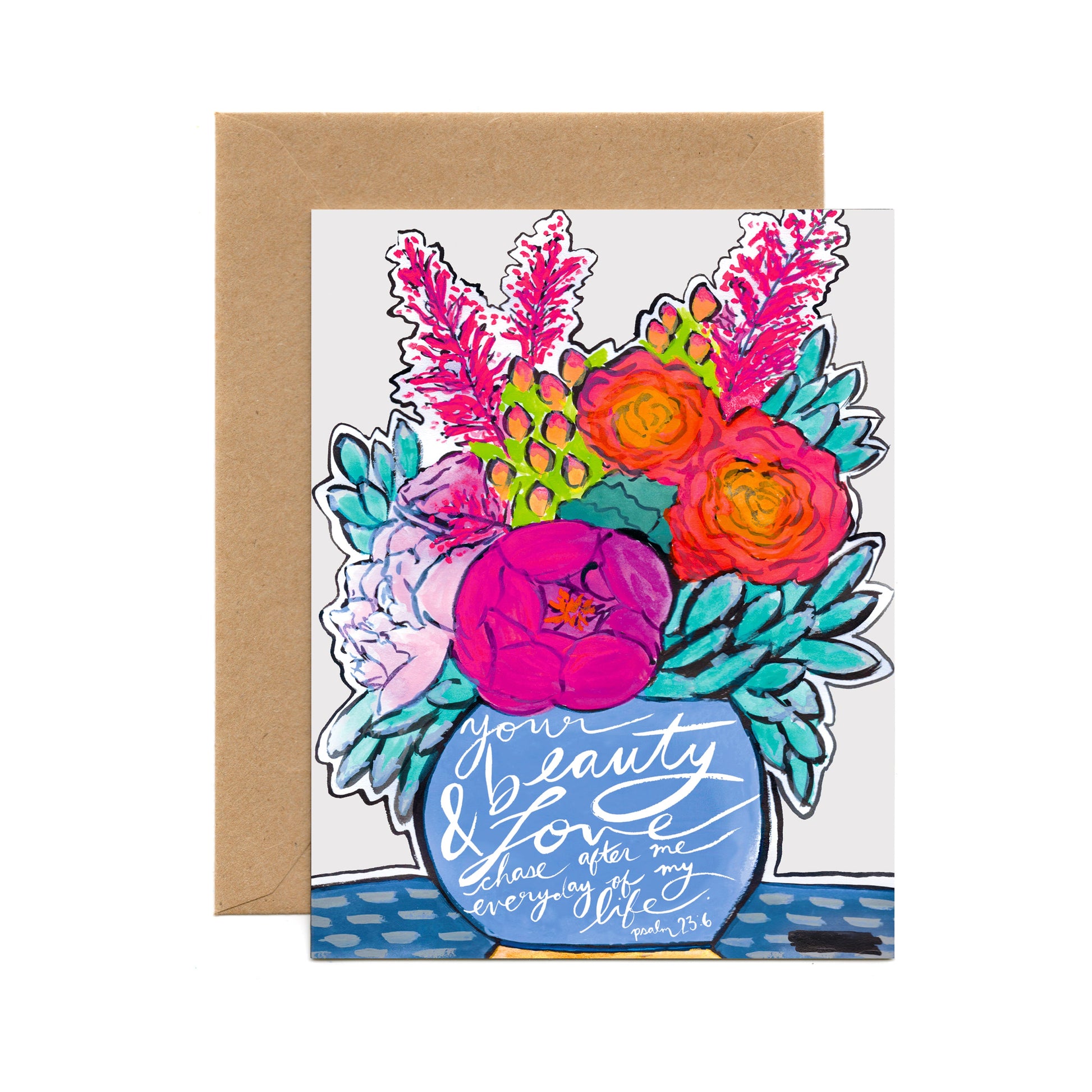 Beauty Bouquet (Single Card) - Tiny and Snail