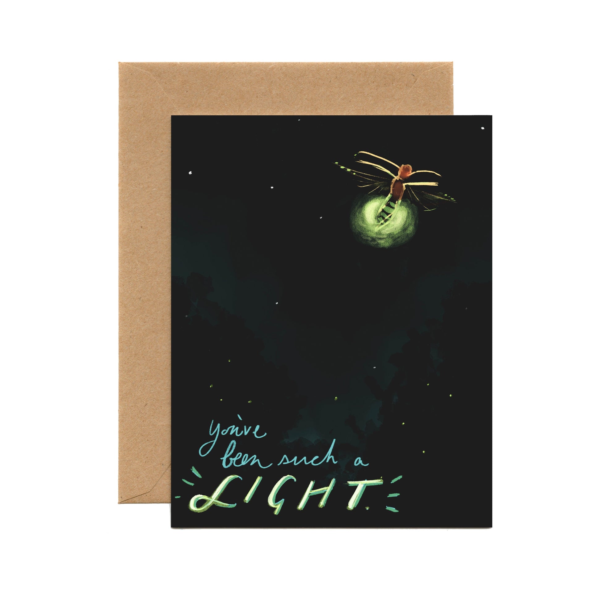 Firefly Light (Single Card) A2 Card Tiny and Snail