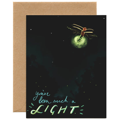 Firefly Light (Single Card) A2 Card Tiny and Snail