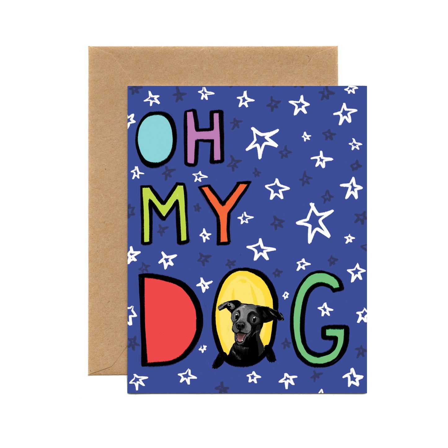 Oh My Dog (Single Card) A2 Card Tiny and Snail
