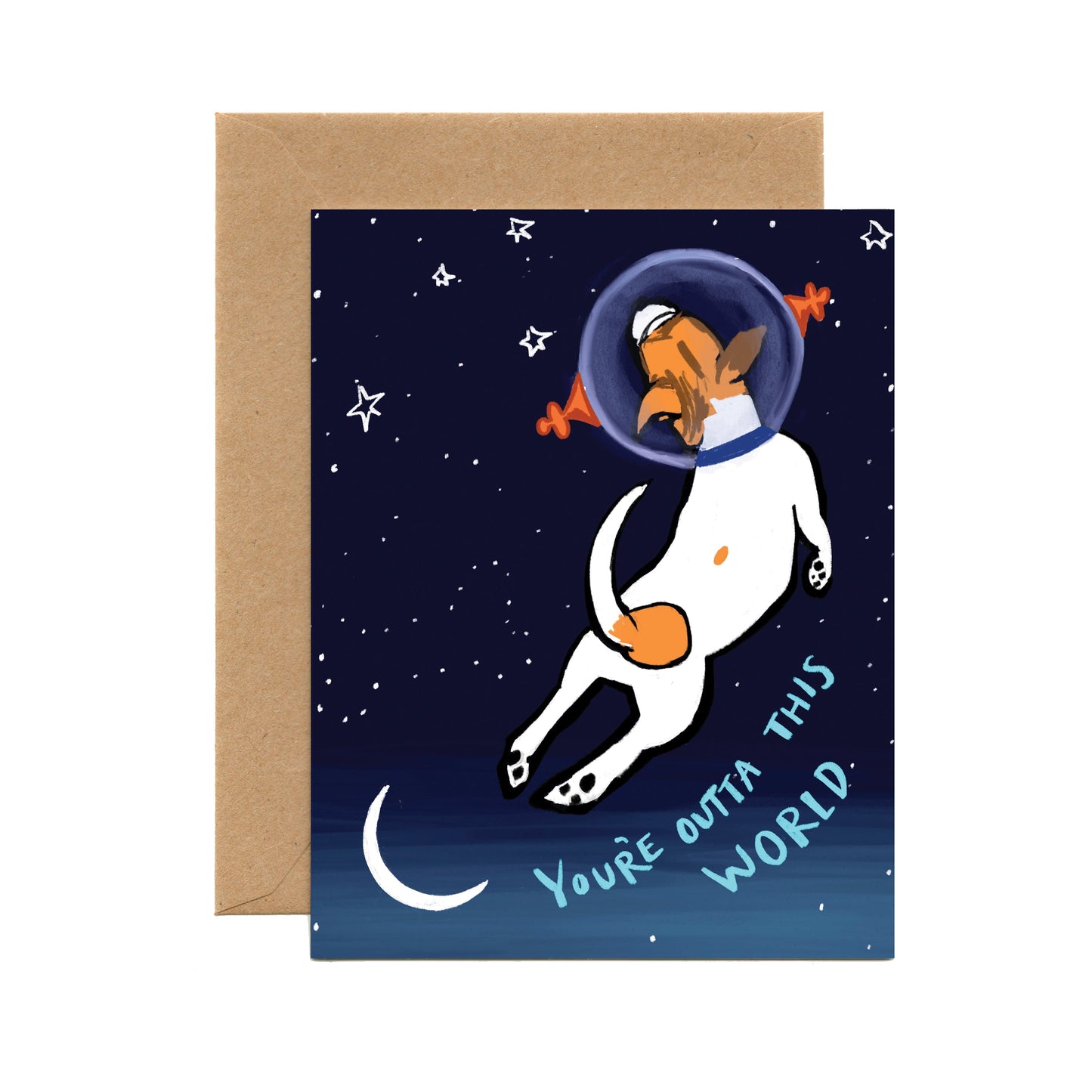 Outta This World (Single Card) A2 Card Tiny and Snail