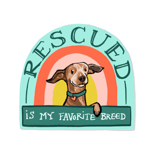Rescued Sticker sticker Tiny and Snail