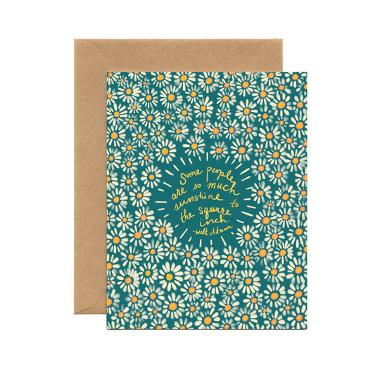 So Much Sunshine (Single Card) A2 Card Tiny and Snail