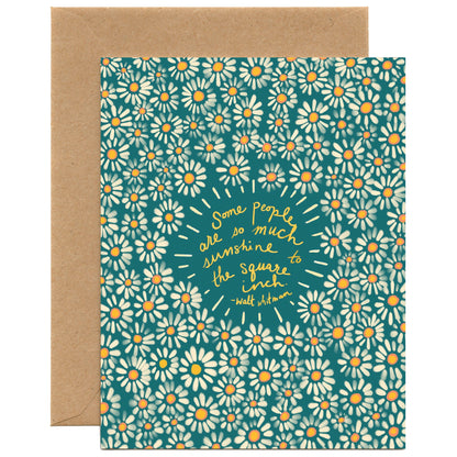 So Much Sunshine (Single Card) A2 Card Tiny and Snail