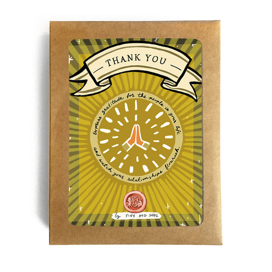 Thank You Cards Pack of 8