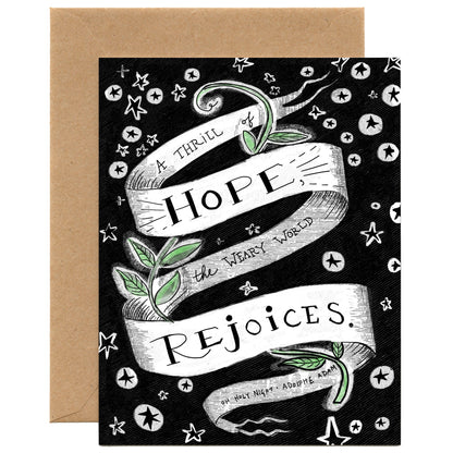 Thrill of Hope (Single Card) A2 Card Tiny and Snail