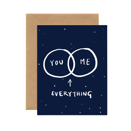 You, Me, Everything (Single Card) A2 Card Tiny and Snail