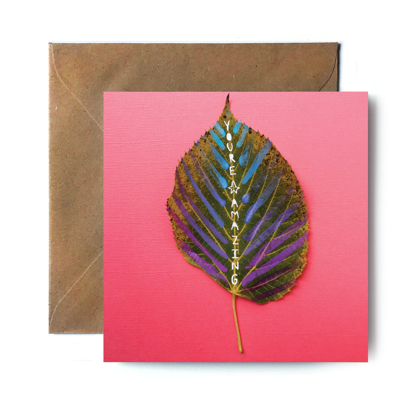 You're Amazing (Single Card) square card Tiny and Snail